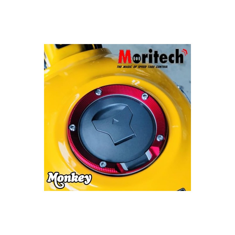 MORITECH Honda Monkey 125 Gas Tank Cap Cover/Fuel Lid Cover
