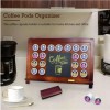 One To Many Wooden K-Cup Holder Display, 19 Pod Capacity