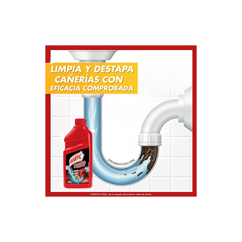 Harpic® Líquido Destapacaños Destop 1 Lt