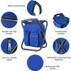 Kikerike Backpack Stool Cooler Chair Heavy Duty 300 LBS Max