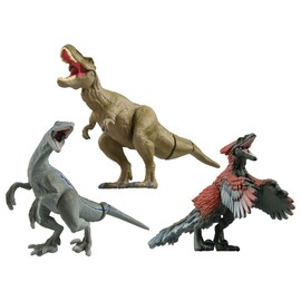 Takara Tomy Ania Jurassic World Strongest Hero Dinosaur Set, Animals, Dinosaurs, Realistic Moving Figure, Toy, Ages 3 and Up, Passed Toy Safety Standards, ST Mark Certified, ANIA TAKARA TOMY