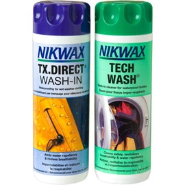 Nikwax Nikwax Tech Wash and TX. Direct Wash-In Twin Pack