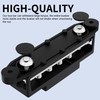 RVBOATPAT 275A Bus Bar 12V Power Distribution Block Car Audio