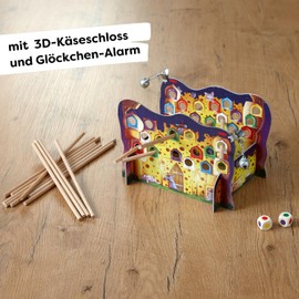 HABA Mucksmäuschenstill - Tricky Skill Game with Bell Alarm for Children from 5 Years - 1307010001