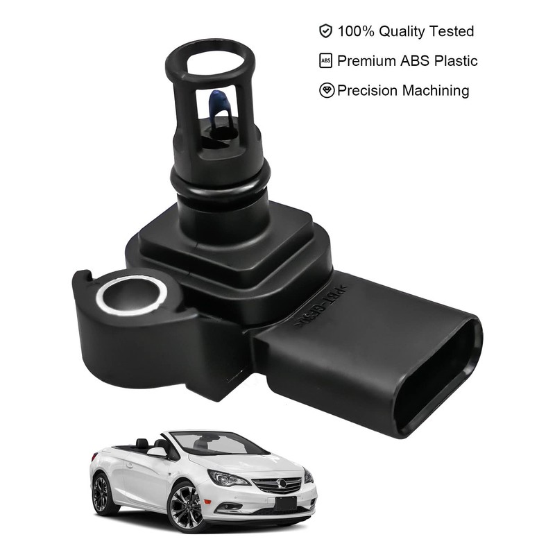 EMIHO Intake Air Pressure and Temperature Sensor Replace 12681993 Fit