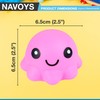 4 Squishy Stress Cute Octopus Balls - Sea Animal Toys,
