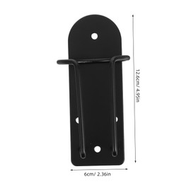 PACKOVE Stainless Steel Hair Clipper Bracket Trimmer Holder Stand for Barber Tools Wall Mount Shaver Storage Rack Hair Product Organizer