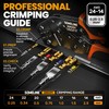 SOMELINE Open Terminal Connector Crimping Tool Kit, 2.8/4.8/6.3mm Male Female