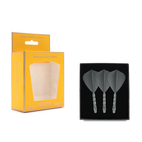 CUESOUL ROST T19 Integrated Dart Shaft and Flight Kite Shape,Set