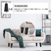 WMYCONGCONG Set of 4 Furniture Legs Sofa Legs 120mm Replacement