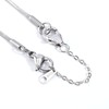 3Pcs 925 Sterling Silver Necklace Extender Chain Extenders Bracelet Extension