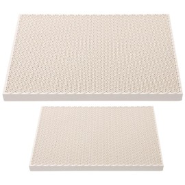 ULTECHNOVO 2pcs Honeycomb Soldering Boards Kit Heat-resistant Quartz Boards for Jewelry Making High-temperature Insulation Soldering Blocks for Repairing and Crafting