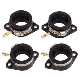 4 Pcs Carburetor Intake Manifold Boots 16065‑028 Rubber Inlet Joint for Z1 Kz900 Kz1000A Kz1000B Kz1000D