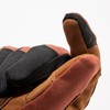 RossoStyleLab RSG372 Women's Winter Gloves Protective Light Winter Gloves Red