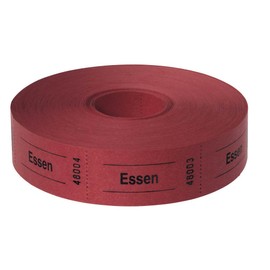 Wolf & Appenzeller 601104 Voucher Roll Food Red