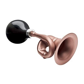 Electra Bicycle Electra Bugle Horn Bicycle Ball Horn Classic Retro Signal Bell, 5409, Colour Rose Gold