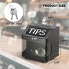POCHAR Metal Tip Box - Tip Jar with Lock &