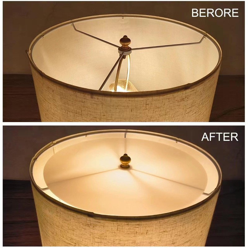 Awclub Round Lampshade Diffuser, 2 Pack 8" Diameter with 3/8"