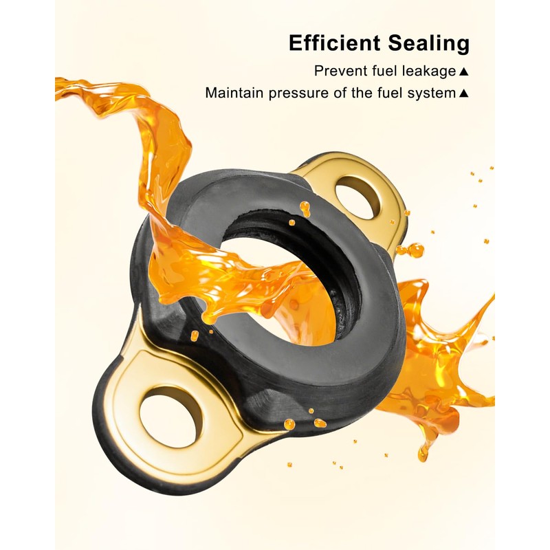 6Pcs Fuel Injector Line Seals Fit for Detroit Diesel Engines