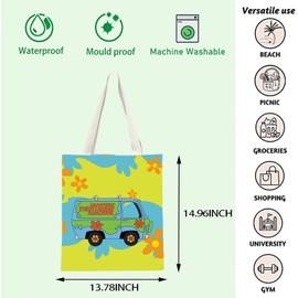 Cartoon Movie Makeup Bag Mystery Machine Makeup Bag Mystery Machine Gift Best Friend Gift Mystery Van Cosmetic Bag (Mystery Van T UK)