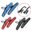 Bike Brake Pads, 4 Pairs with Installation Tool Hex Nuts/Wrench