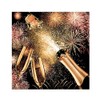 Ambiente Lunch Napkin 33 x 33 cm with Popping Cork