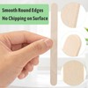 WISYOK 2000 Pcs Wooden Popsicle Sticks for Crafts, 4.5 Inch