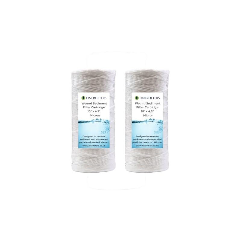 10" Jumbo Wound String Sediment Water Filter | 20 Micron,