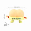 Night Light ABS Silicone Cute Butt Lamp Funny Rechargeable Bedside