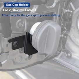 JDMCAR Gas Cap Holder Compatible with Toyota Tacoma Accessories 2016-2023 Fuel Cap Holder, Durable Gas Cap Holder - Black