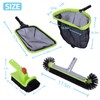 Sepetrel Deluxe Swimming Pool Cleaning Kit Including Professional Leaf Skimmer
