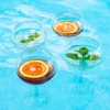 BubbleWally Floating Wine Glasses for Pool (18 Oz | Set