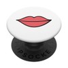 Lipstick Retro Pop Art Style For Makeup Lovers MUA White