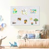 DOLLAR BOSS Felt Cork Board Tiles, 6 Packs 12" x