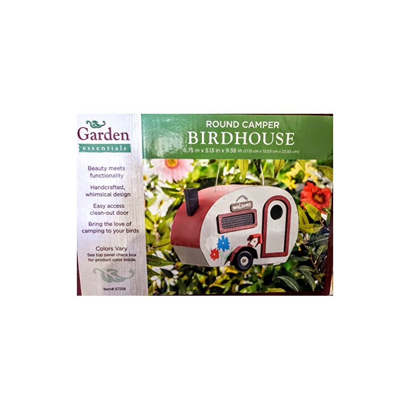 Welcome Deluxe Camper Birdhouse / Bird House