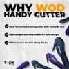 WOD SD-259B Disposable Handy Cutter Package Opener, Stretch Film Shrink
