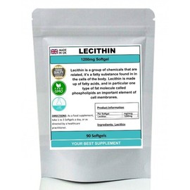 Lecithin Softgel Capsules 1200mg () 120