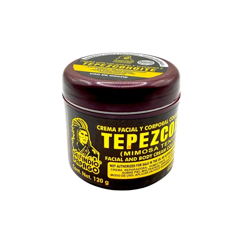 Crema De Tepezcohuite Para La Noche 120 Grs
