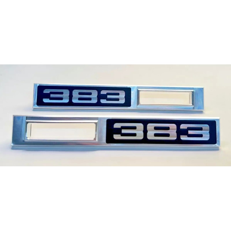 Knies Machine 1969 Chevy Chevelle '383' Emblem Side Marker Light