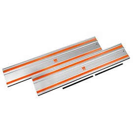 WEN CT9110 110-Inch Track Saw Track Guide Rail and Adapters