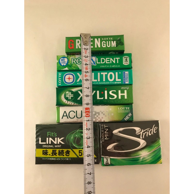Japanese Brands 1 pack of Japanese Mint Chewing Gum -