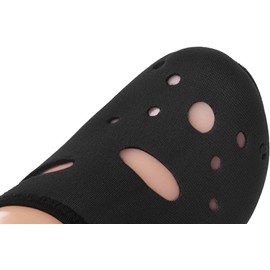 LONTG Marine Shoes, Wet Shoes, Men's, Women's, Diving Socks, Breathable, Quick Drying, Anti-Slip, Feet, Anti-Scratch, Amphibious, Aqua Shoes, Swimming, Surfing, Beach Shoes, Yoga Socks, Unisex, black (black 19-3911tcx), XL