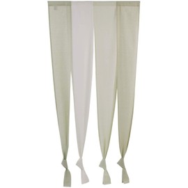 SunnyDayFabric Noren　Seine (Green, 78.7)