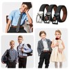 Monopa Reversible Kids Belts for Boys - Black and Brown
