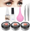 Eyelash Extension Practice Tool Kit Portable False Eyelashes Glue Remover