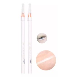 Coloured Soft 2 Lápices Para Diseño Y Delineado Cejas Microblading Blanco
