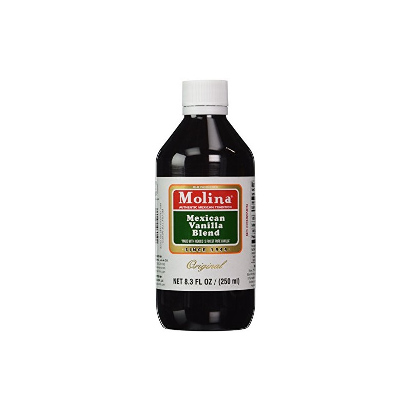 Molina Vanilla-Mexican Vanilla 250ml (2 Bottles)