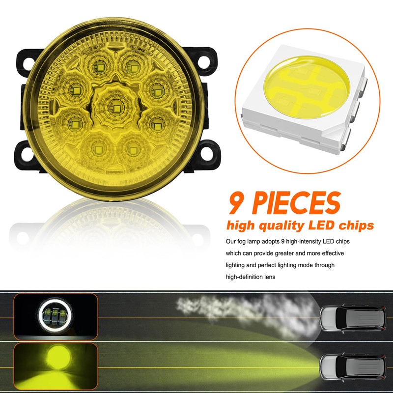Fog Lights 3.5 inch OEM 19626500 For SUBARU ASCENT 2019-2022