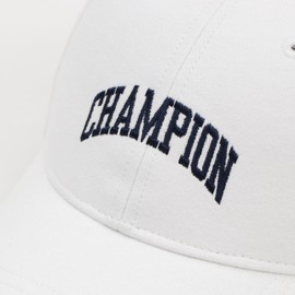 Champion CW-AG703C Hat, 100% Cotton, Script Logo, Women's Cap, Accessories Golf, white (off-white), Free size
