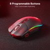 Redragon M719 Pro Wireless Optical Gaming Mouse, 8 Programmable Buttons,